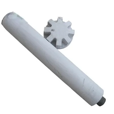 ¿Cómo afectan el rotor y el eje de grafito a la eficiencia de un sistema?